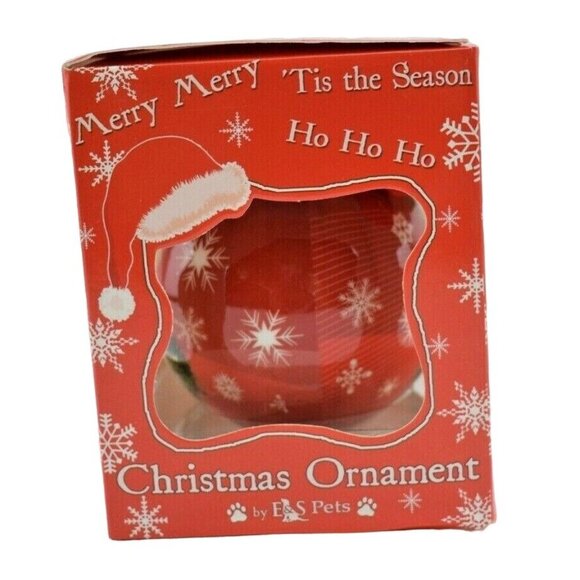 ES Pets Unbreakable Ball Dog Breed Yorkie Christmas Ornament - Picture 3 of 6